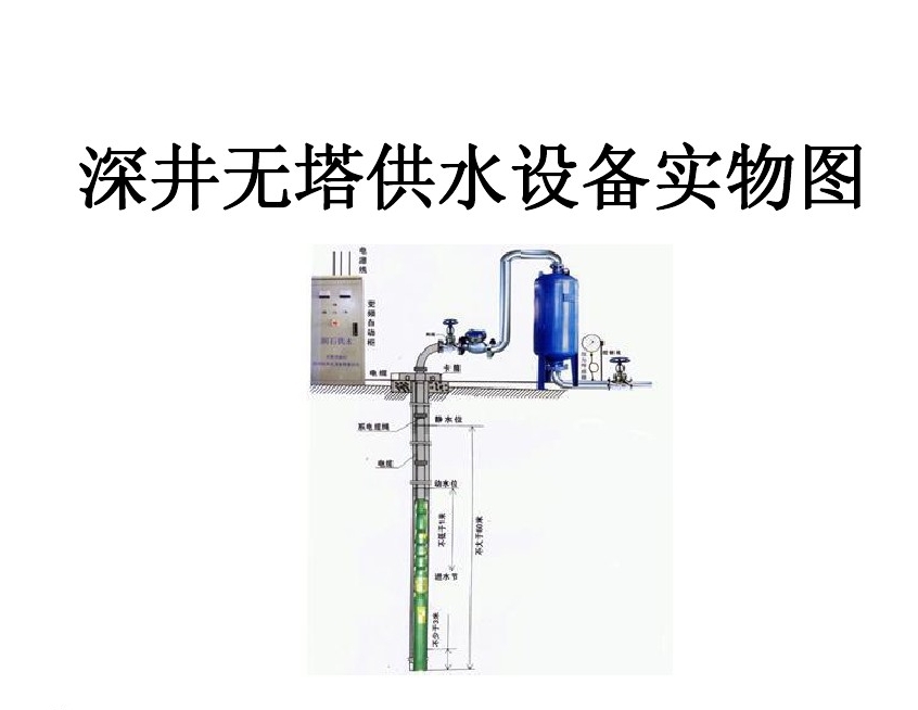 临江市井泵无塔式供水设备